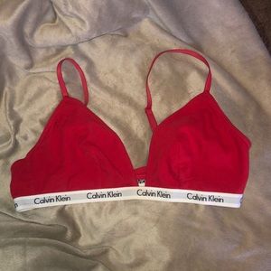 Calvin Klein Carousel Triangle Bralette